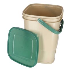 Alternative view of Köögikomposter 15L – biojäätmete kogumiskonteiner kraaniga