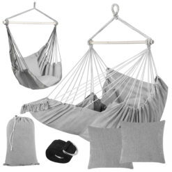Swing - hanging chair 210cm gray Gardlov Soodukas.Com