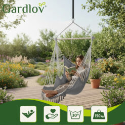 Swing - hanging chair 210cm gray Gardlov Soodukas.Com