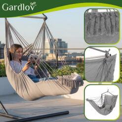 Swing - hanging chair 210cm gray Gardlov Soodukas.Com
