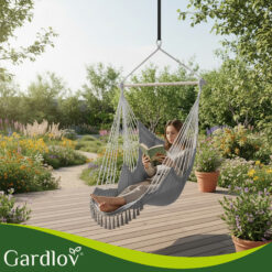 Swing - hanging chair 210cm gray Gardlov Soodukas.Com