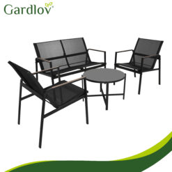 Aiamööbli komplekt – laud, diivan ja 2 tooli Soodukas.Com