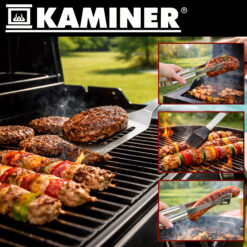 Alternative view of 3-osaline grillitarvikute komplekt kohvris