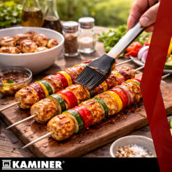 5-osaline grillitarvikute komplekt kohvris Soodukas.Com