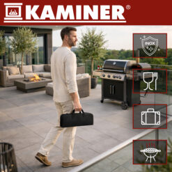 6-osaline grillitarvikute komplekt kohvris Soodukas.Com