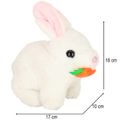 Interaktiivne liikuv ja häälitsev jänes koos tarvikutega Soodukas.Com