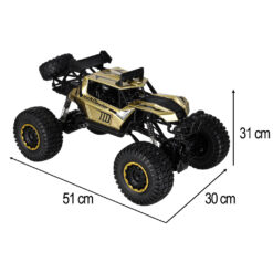 Kaugjuhitav 4x4 maastikuauto Rock Crawler 1:8 Soodukas.Com