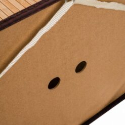 Bambusest kahe sektsiooniga pesukorv 100L Soodukas.Com