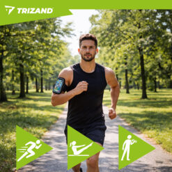 Alternative view of Veekindel telefonihoidik käele puutetundliku kattega