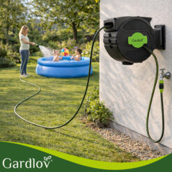 Automaatne aiavooliku rull 20m + lisatarvikud Soodukas.Com