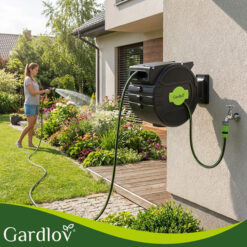 Automaatne aiavooliku rull 20m + lisatarvikud Soodukas.Com