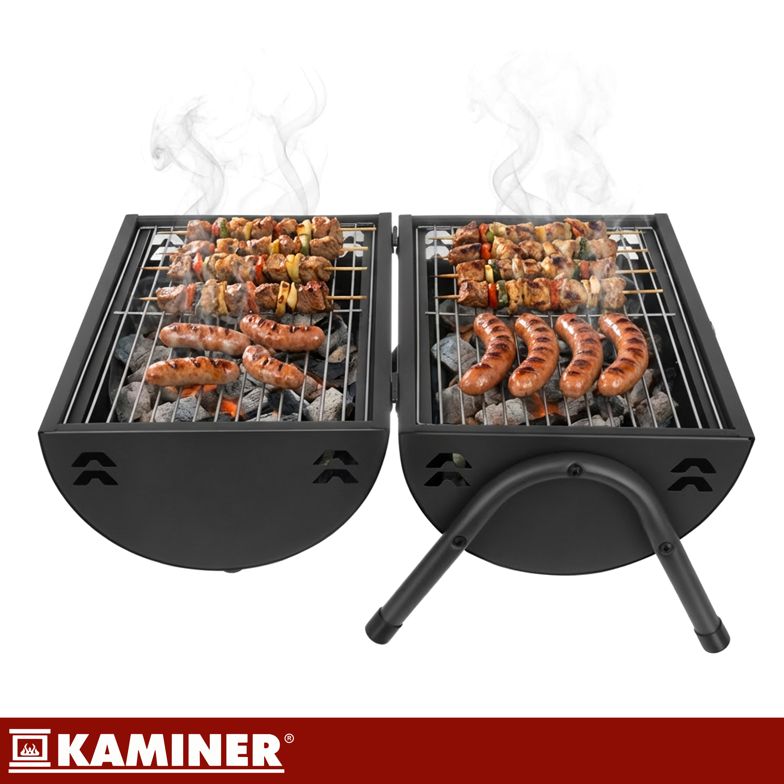 Kaasaskantav söegrill 2 resti ja termomeetriga – Soodukas.Com Kaasaskantav söegrill 2 resti ja termomeetriga - Image 17