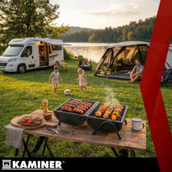 Kaasaskantav söegrill 2 resti ja termomeetriga – Soodukas.Com Kaasaskantav söegrill 2 resti ja termomeetriga Soodukas.Com