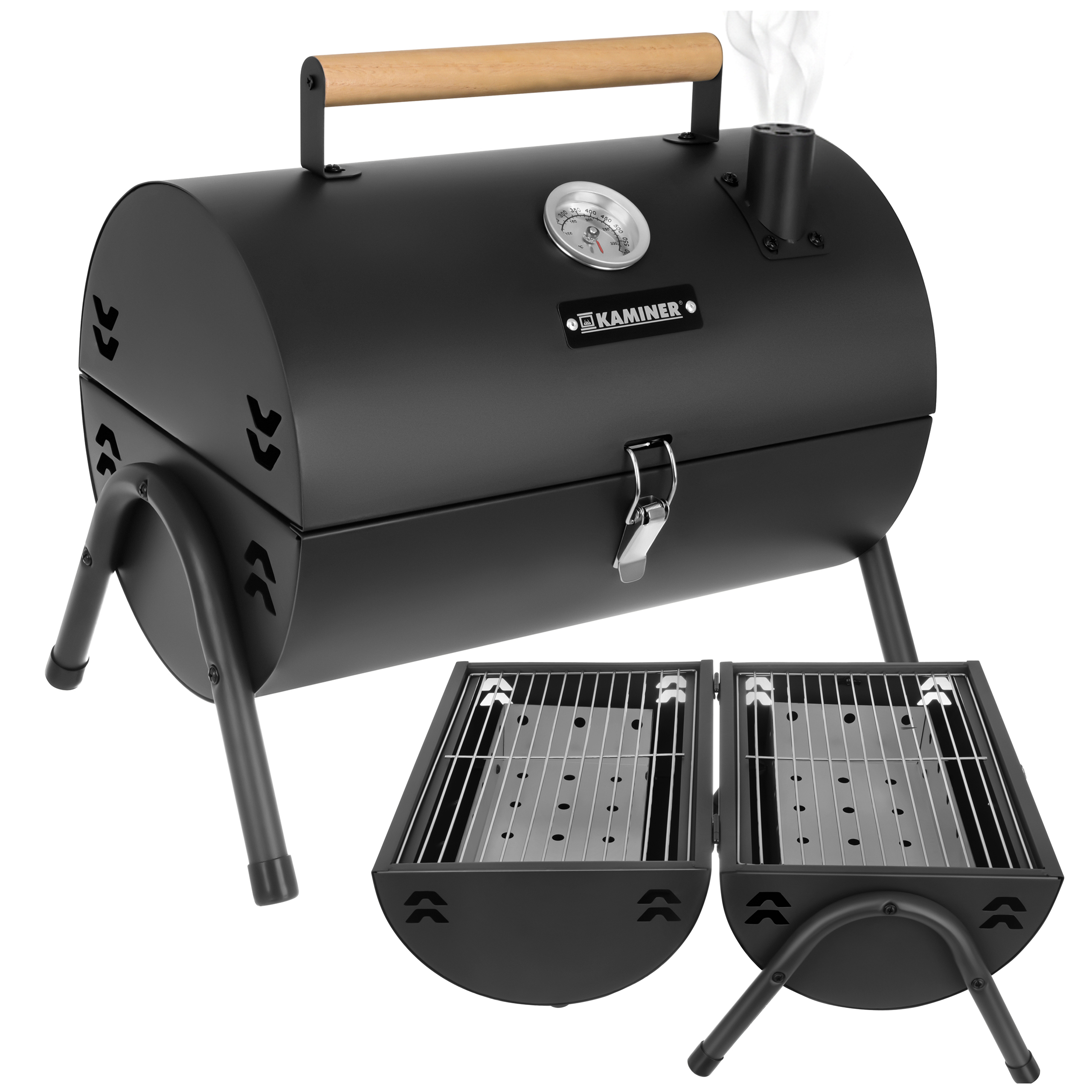 Kaasaskantav söegrill 2 resti ja termomeetriga – Soodukas.Com Kaasaskantav söegrill 2 resti ja termomeetriga - Image 21