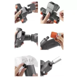 Basseini puhastuskomplekt – veesurvega tolmuimeja ja pinnavõrk Soodukas.Com