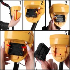 Metallidetektor LCD-ekraani ja veekindla otsimispooliga Soodukas.Com