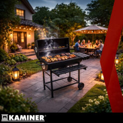 Suur söegrill + kate ja lisatarvikute komplekt Soodukas.Com