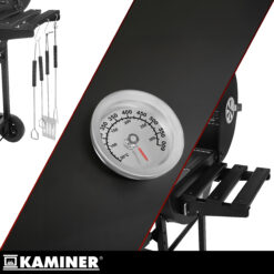 Suur söegrill + kate ja lisatarvikute komplekt Soodukas.Com