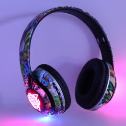 Słuchawki bezprzewodowe nauszne Bluetooth RGB Gaming Sport 200mAh Soodukas.Com