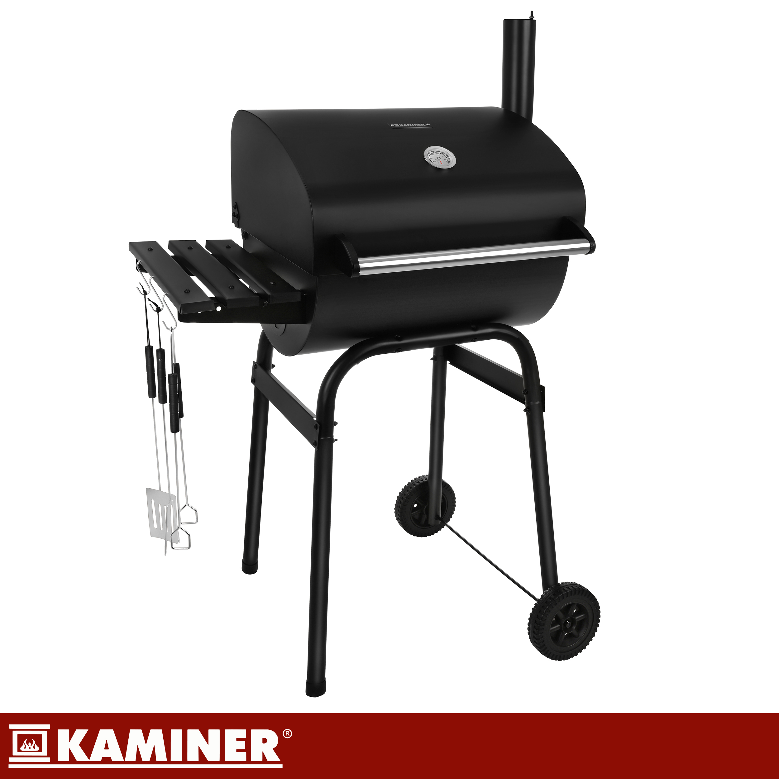 Söegrill kaane, termomeetri, korstna ja lisatarvikutega – Soodukas.Com Söegrill kaane, termomeetri, korstna ja lisatarvikutega - Image 5