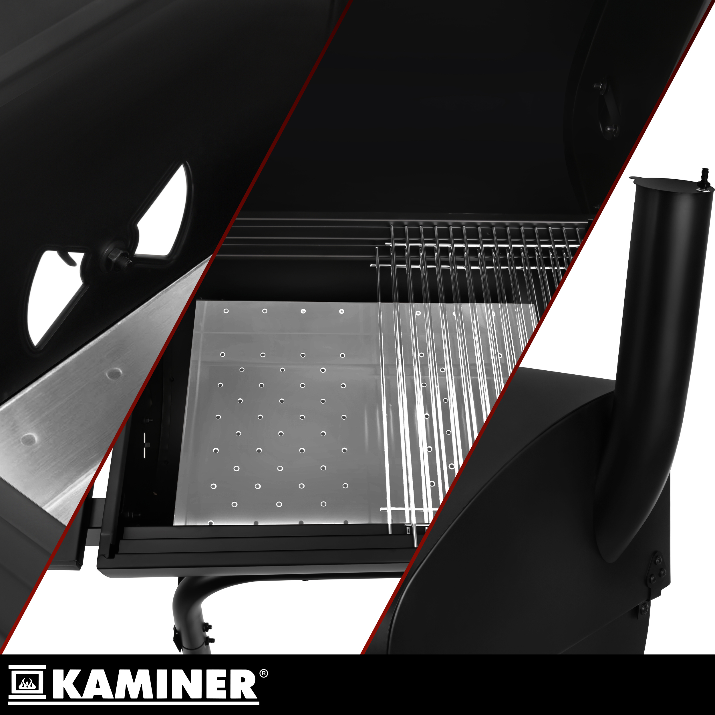 Söegrill kaane, termomeetri, korstna ja lisatarvikutega – Soodukas.Com Söegrill kaane, termomeetri, korstna ja lisatarvikutega - Image 7