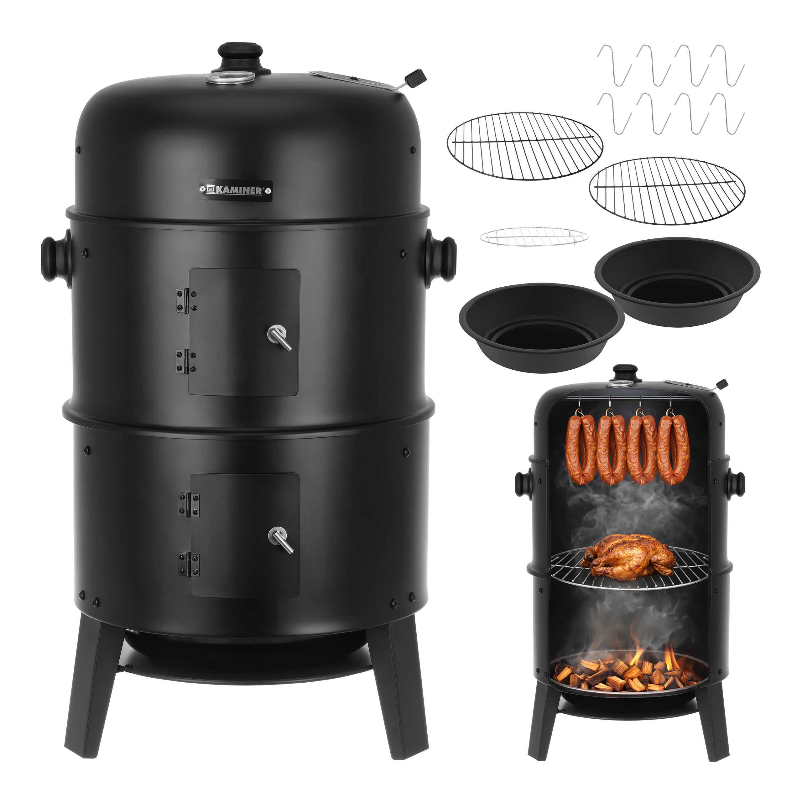 3in1 söegrill-suitsuahi – Soodukas.Com 3in1 söegrill-suitsuahi