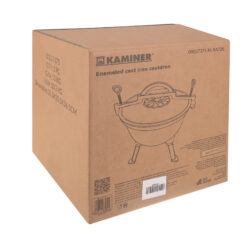 Emailitud malmist lõkkepott kaanega 8L Soodukas.Com