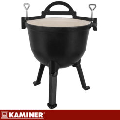 Emailitud malmist lõkkepott kaanega 10L Soodukas.Com