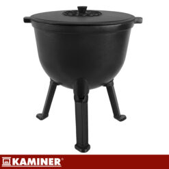 Emailitud malmist lõkkepott kaanega 10L Soodukas.Com