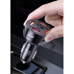 Autolaadija 4x USB + universaalne kaabel Soodukas.Com