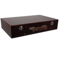 Suur kunstitarvete komplekt puidust kohvris (130 osa) Soodukas.Com