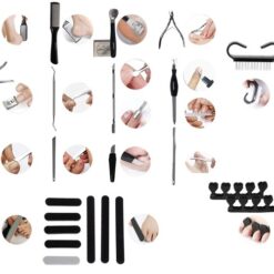 26-osaline pediküüri komplekt Soodukas.Com