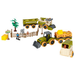 Taluteemaline mängukomplekt kokkupandavate sõidukitega Soodukas.Com