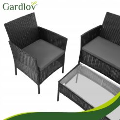 Aiamööbli komplekt – diivan, 2 tugitooli ja laud Soodukas.Com