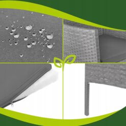 Aiamööbli komplekt – diivan, 2 tugitooli ja laud Soodukas.Com