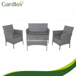 Aiamööbli komplekt – diivan, 2 tugitooli ja laud Soodukas.Com