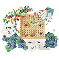 Alternative view of Puidust korrutustabeli õppekomplekt