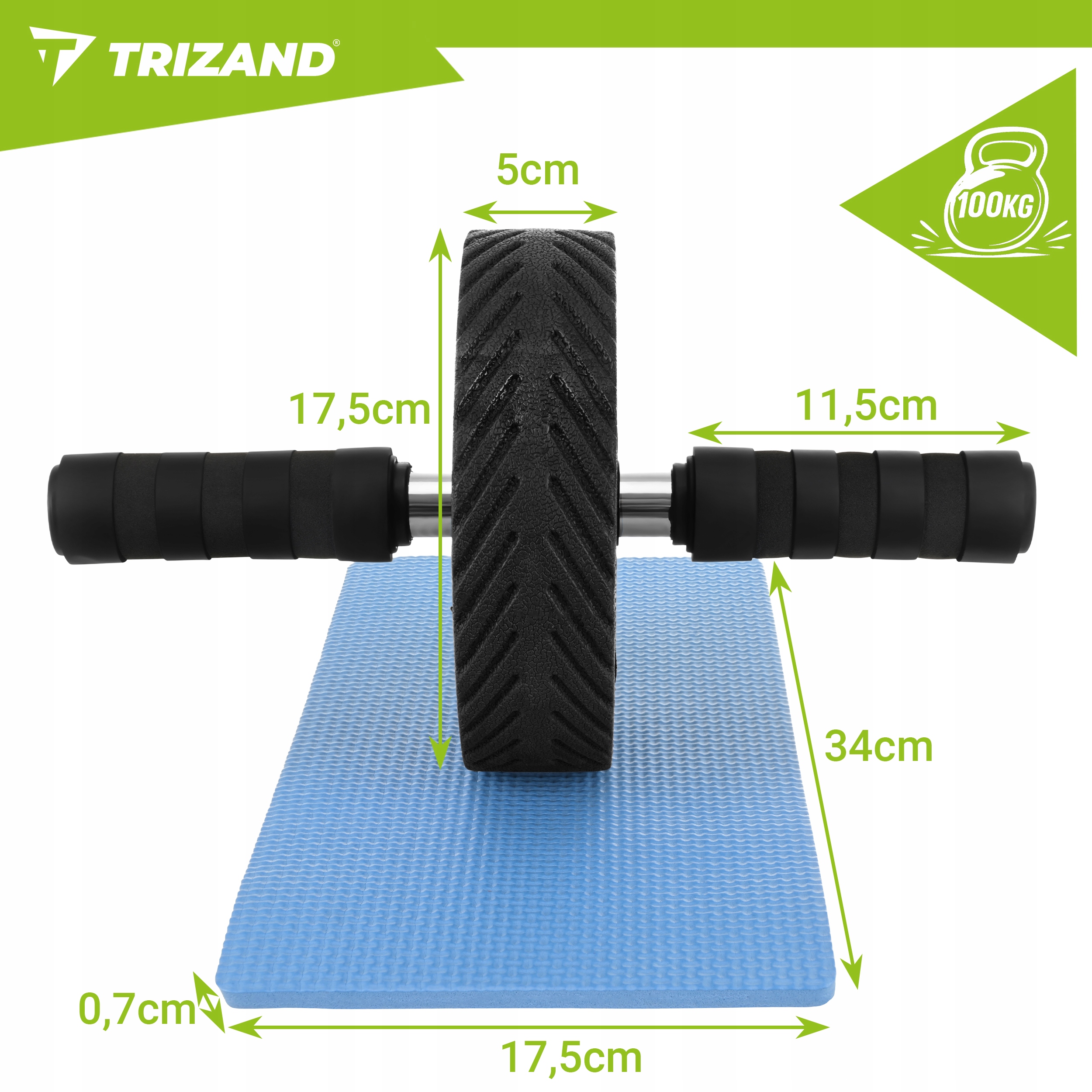 Kõhulihaste treeningratas koos põlvematiga – Soodukas.Com Kõhulihaste treeningratas koos põlvematiga - Image 10