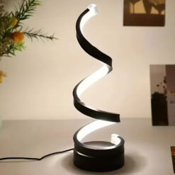 Reguleeritava valgusega LED laualamp - spiraalne disainlamp Soodukas.Com