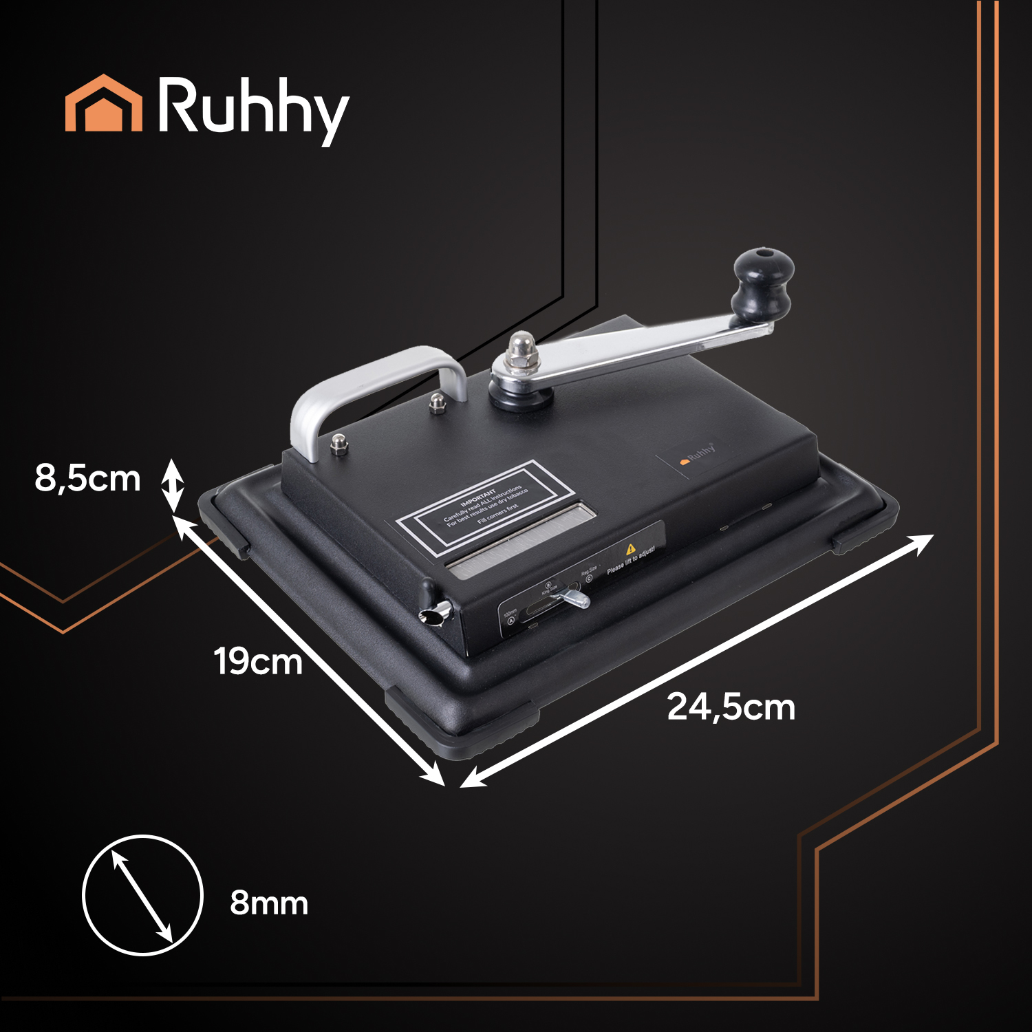 Manuaalne sigaretimasin 8mm hülsside täitmiseks – Soodukas.Com Manuaalne sigaretimasin 8mm hülsside täitmiseks - Image 13