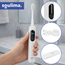 Elektriline hambahari induktiivlaadimisega + ümbris ja 6 otsikut  Soodukas.Com