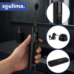 Alternative view of Elektriline hambahari induktiivlaadimisega + ümbris ja 6 otsikut 