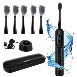 Elektriline hambahari induktiivlaadimisega + ümbris ja 6 otsikut  Soodukas.Com