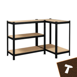 Metallist laoriiul 5 riiuliplaadiga 220×100×45 cm Soodukas.Com