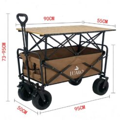 2in1 kokkupandav transpordikäru lauafunktsiooniga Soodukas.Com