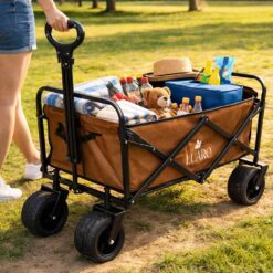 2in1 kokkupandav transpordikäru lauafunktsiooniga Soodukas.Com