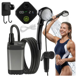 Kaasaskantav matkadušš akupumbaga 6000mAh