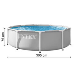Intex Prism Frame ümar raamiga aiabassein 305×76cm Soodukas.Com