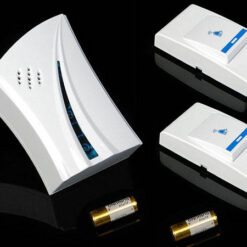 Juhtmevaba kell 2 kaugjuhtimispulti 1 patarei gong Soodukas.Com