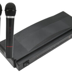 Karaoke kit 2x wireless microphone + station Soodukas.Com